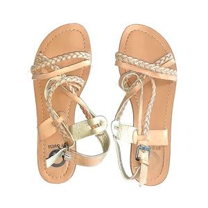 Guess Beige Strapped Sandals